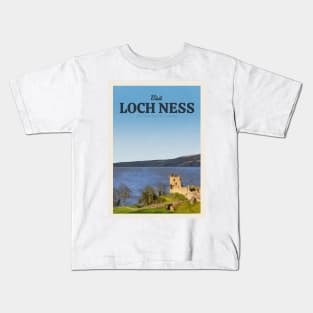 Visit Loch Ness Kids T-Shirt